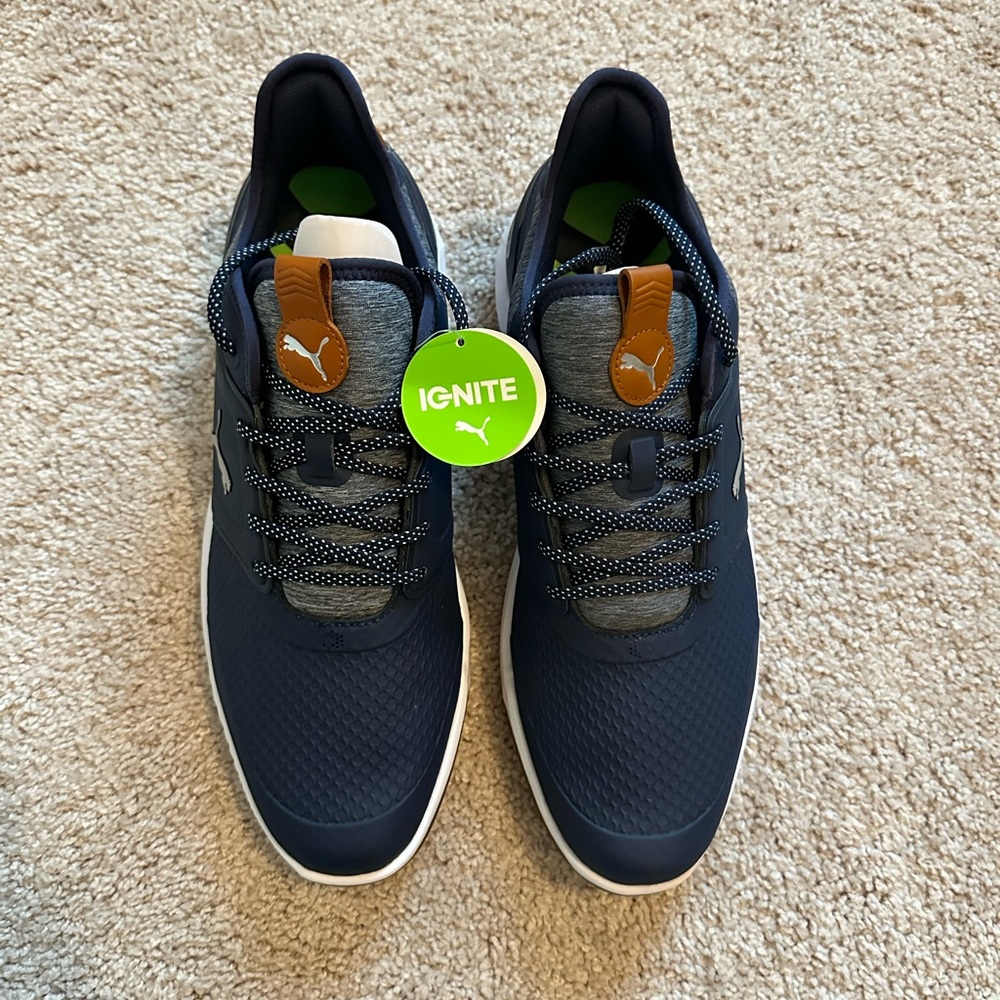 **NWT** Puma Men's Navy Ignite Golf Shoes